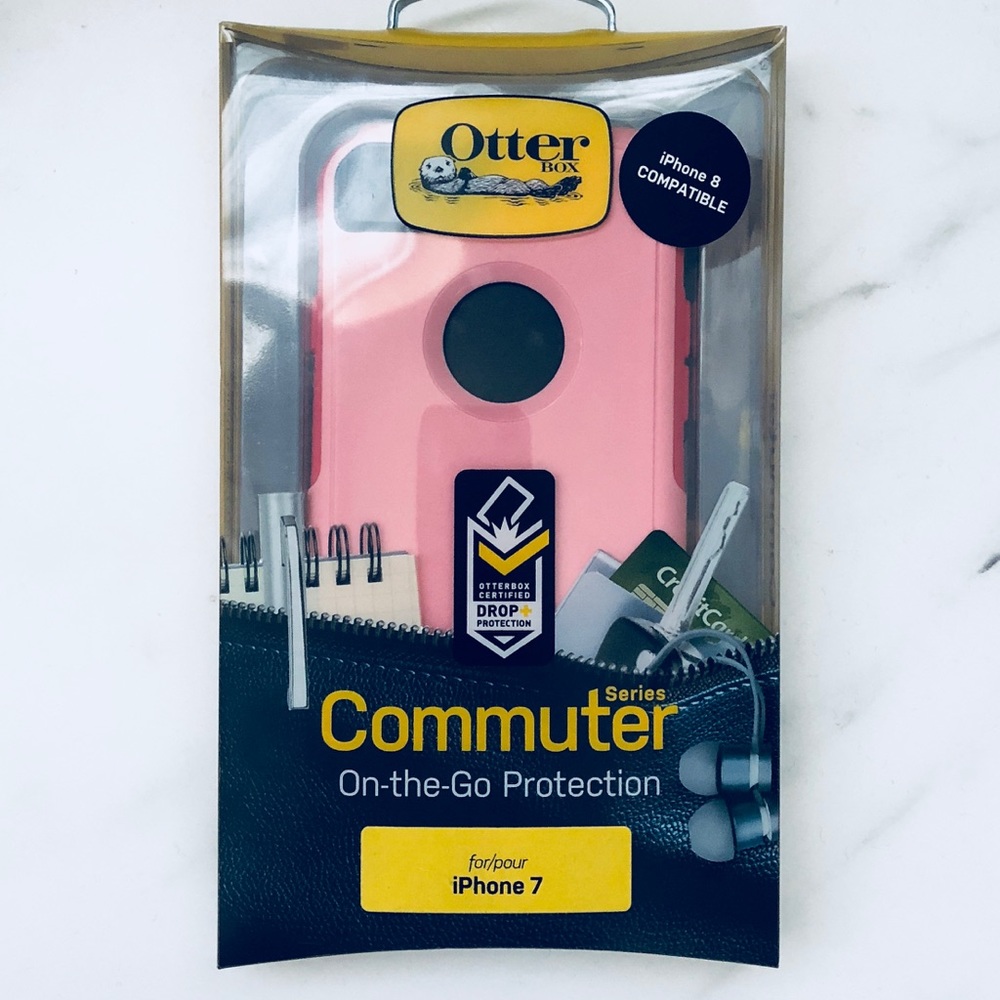 NEW Pink Otterbox IPhone7 and Iphone8 Case